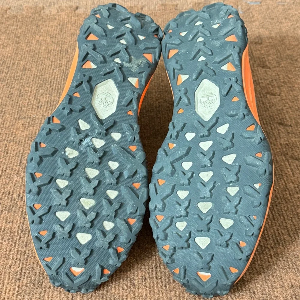 Timberland Motion Access Mens 10.5 Grey Orange Trail Hiking Shoes TB0A6DJKENO A-